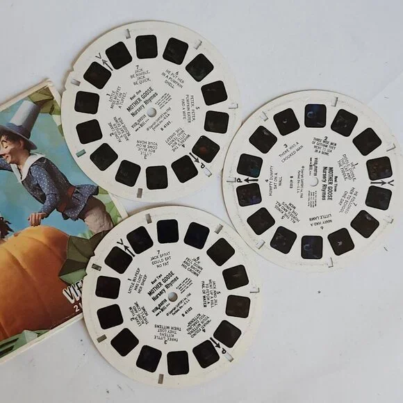 VINTAGE MOTHER GOOSE RHYMES View Master Reel Set - Picture 4 of 4